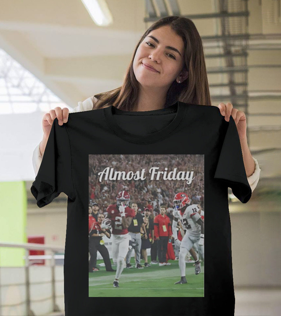 Almost Friday Ryan Williams Alabama Football Action T-Shirt