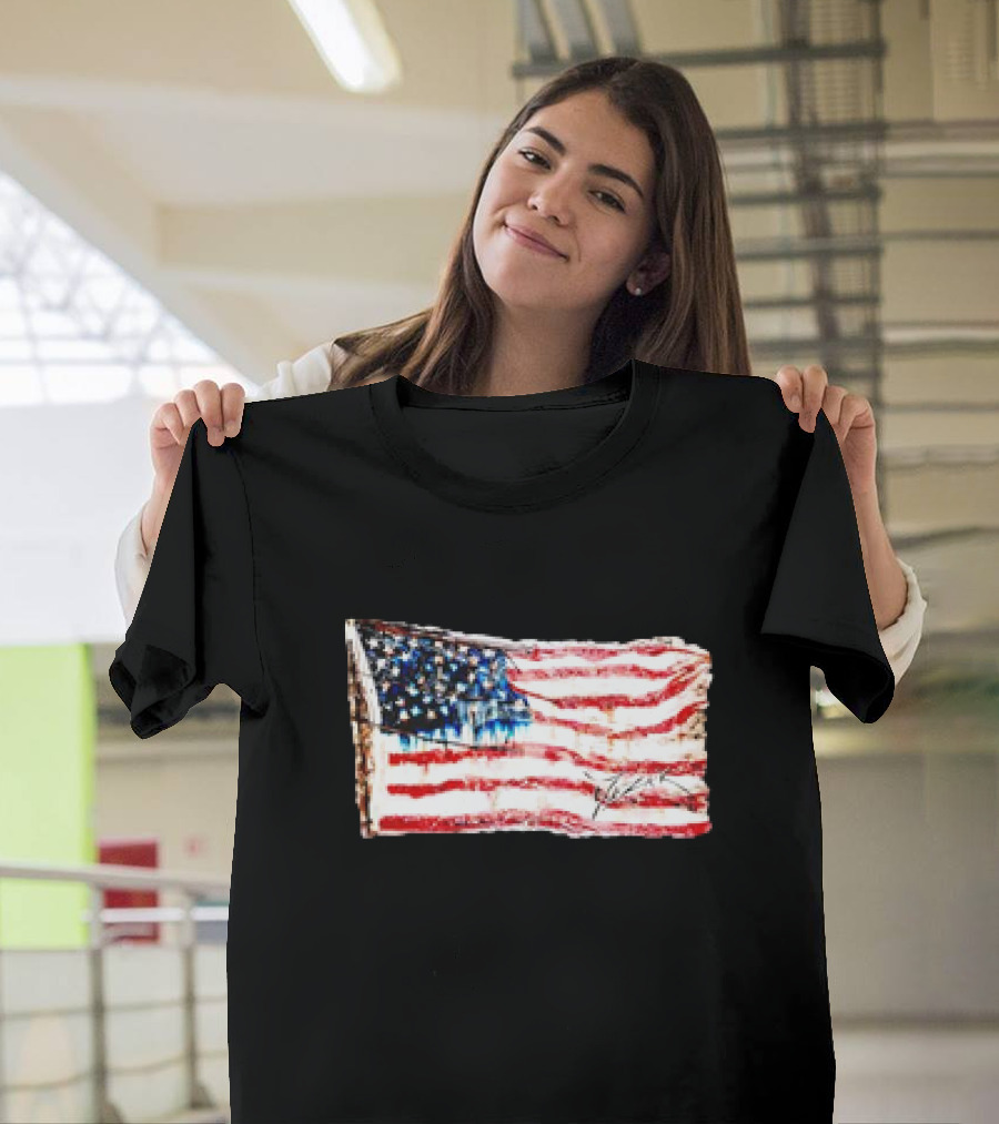Mezak Art Old Glory US Flag Classic American T-Shirt