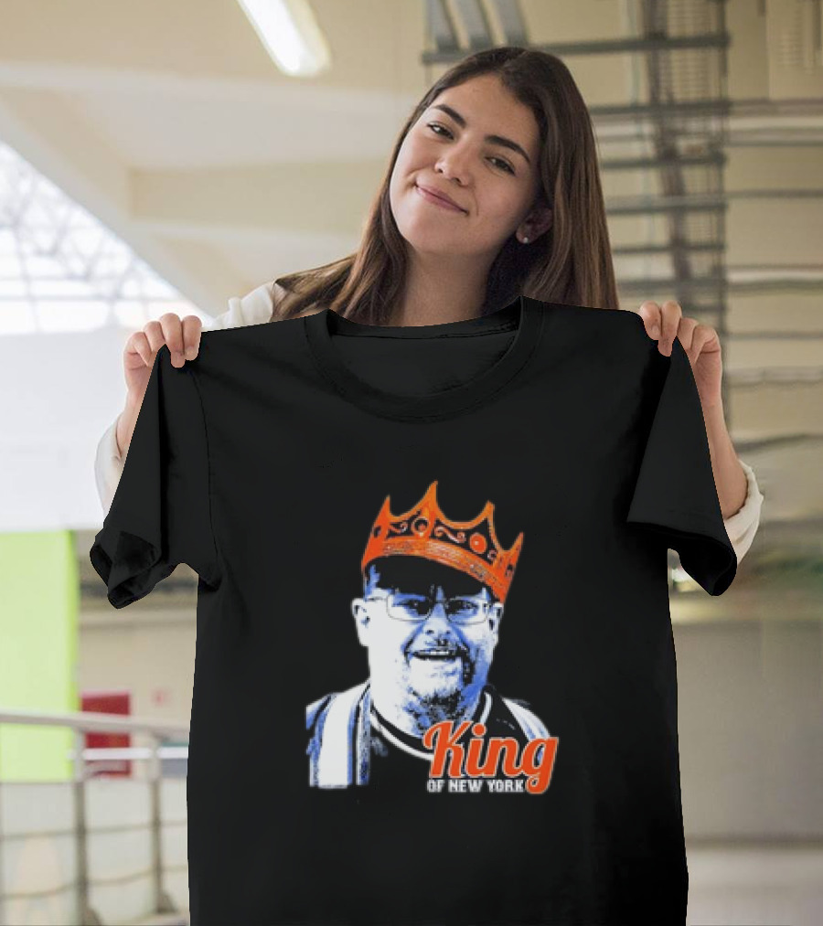 King of New York Baseball Frank Fleming T-Shirt