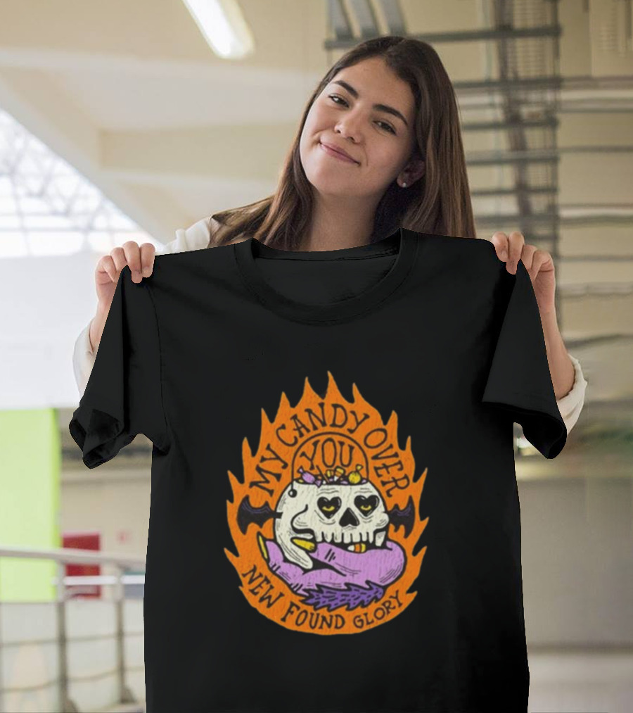 New Found Glory My Candy Over You Halloween T-Shirt