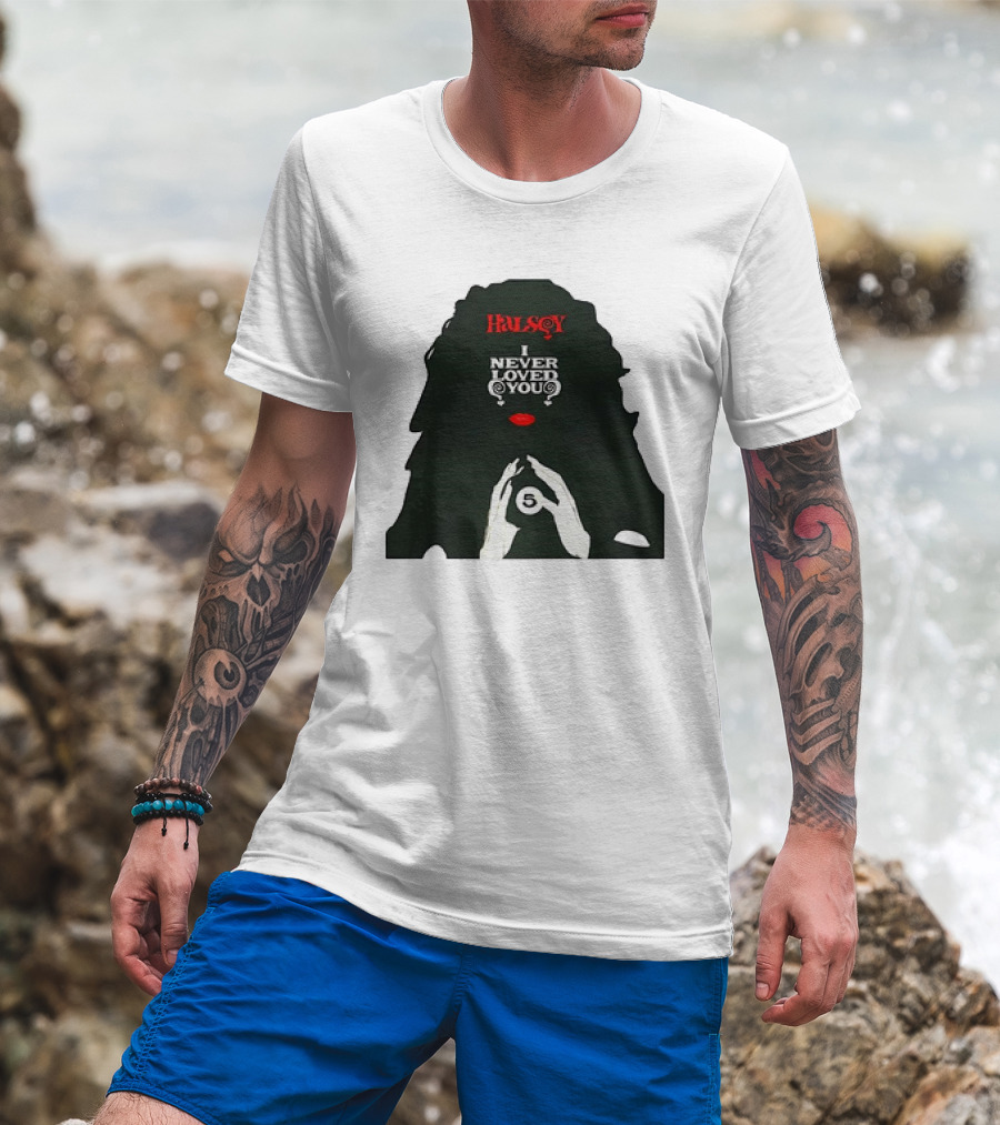 Halsey I Never Loved You 5 Ball Hands T-Shirt