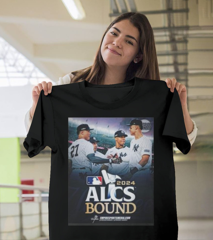 MLB Yankees 2024 ALCS Bound EmpireSportsMedia.com T-Shirt