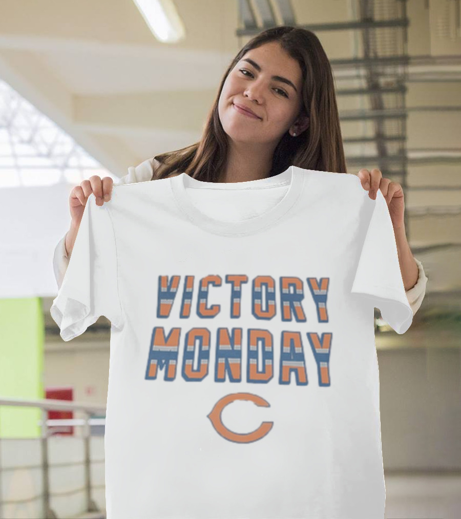 Victory Monday Chicago Bears Fan T-Shirt