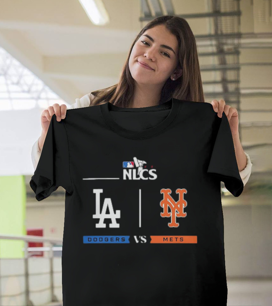 MLB NLCS 2024 Los Angeles Dodgers Vs New York Mets Match Up T-Shirt