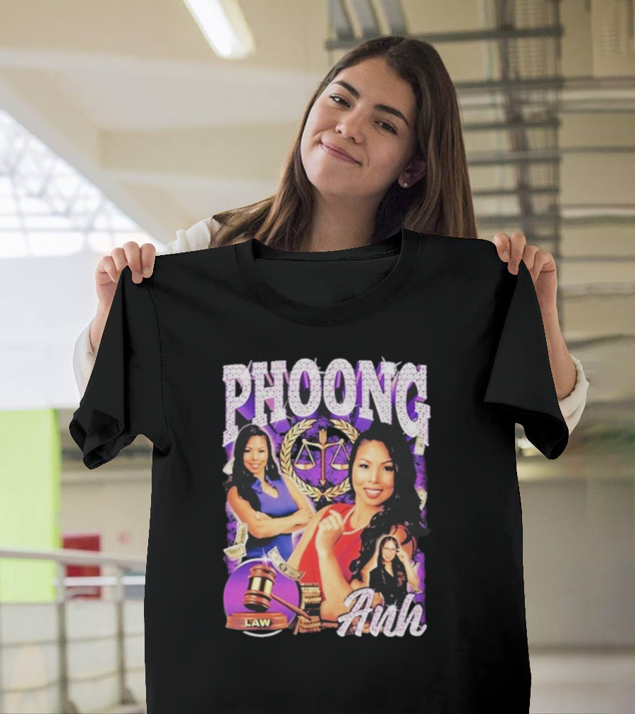Bay Area Phoong Law Anh with Scales and Gavel T-Shirt