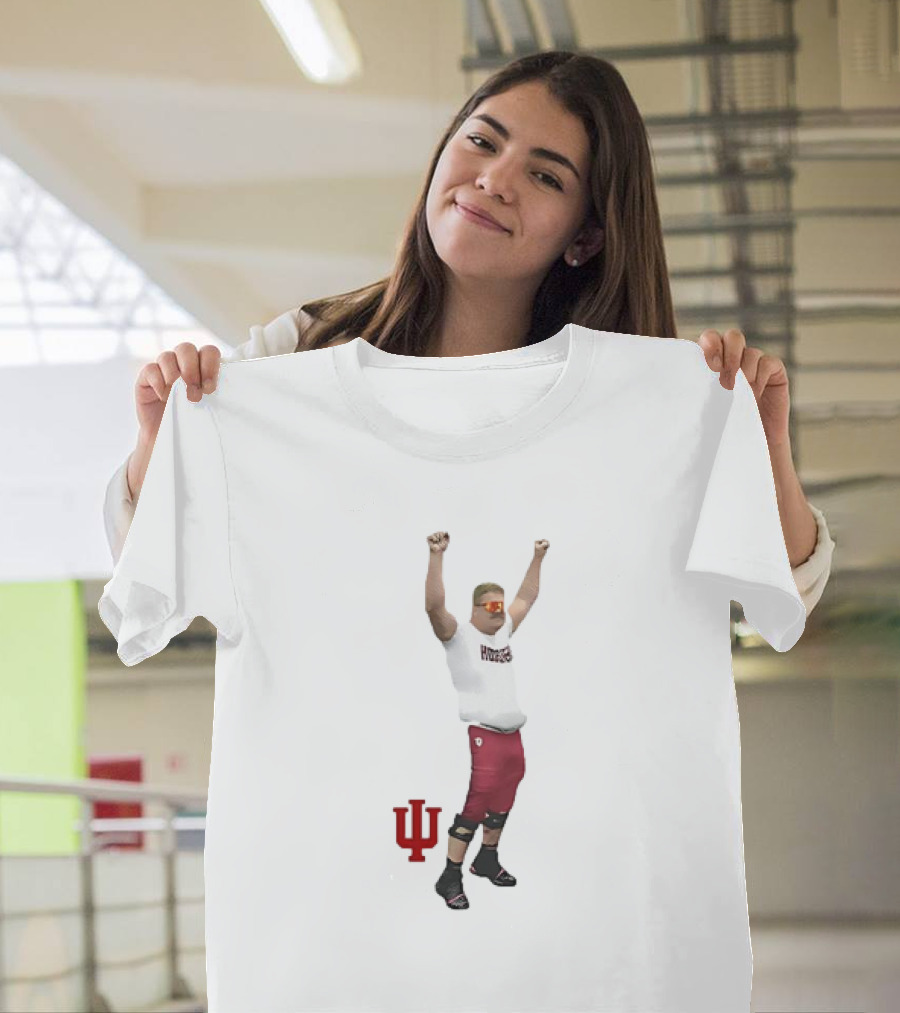 Indiana Hoosiers Mike Katic Cartoon IU T-Shirt