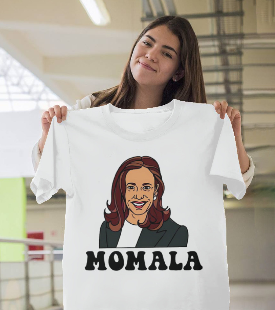 Momala Kamala Harris 2024 Funny Walz T-Shirt