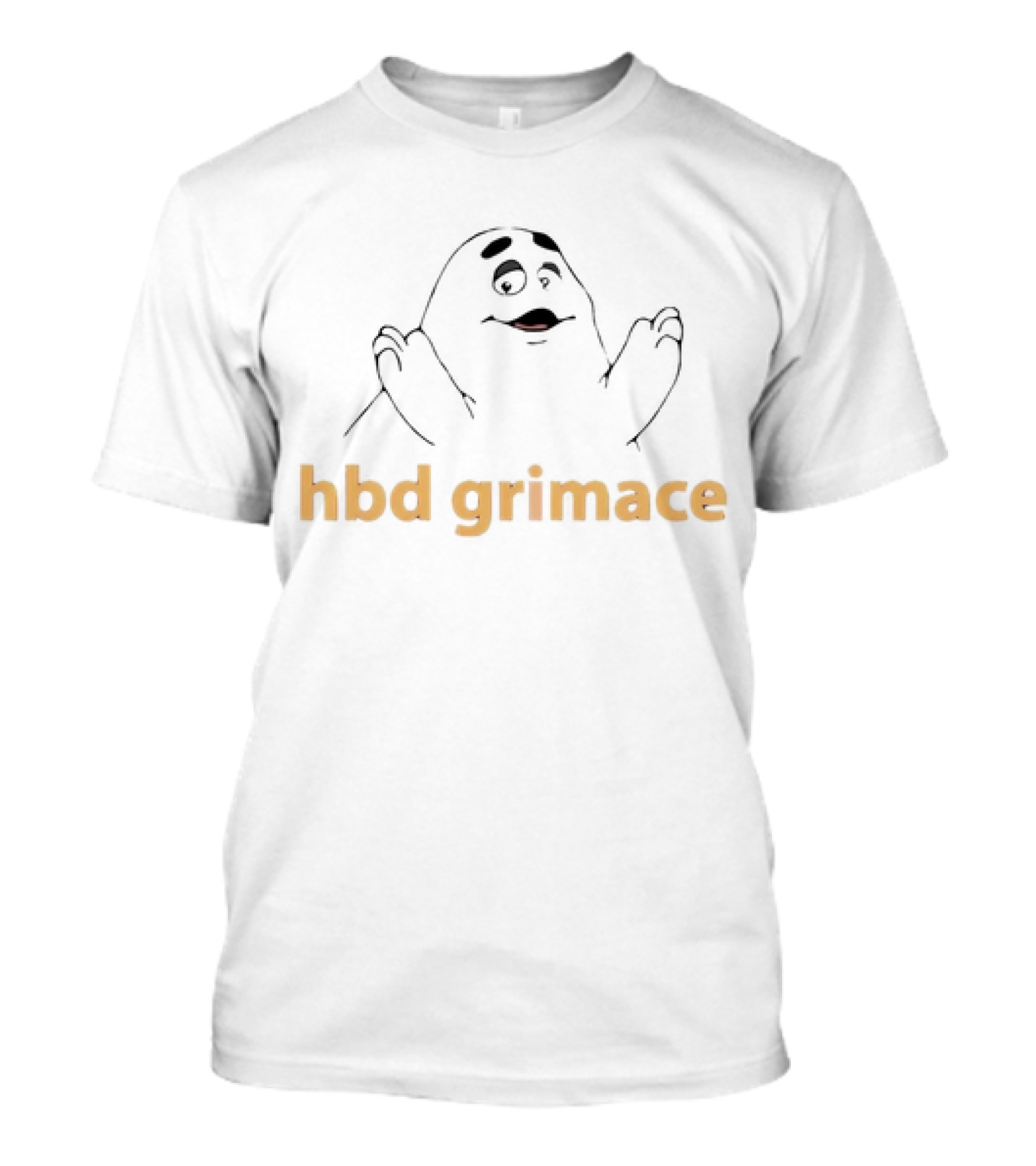 Hbd Grimace Birthday Celebration McDonald's Character T-Shirt