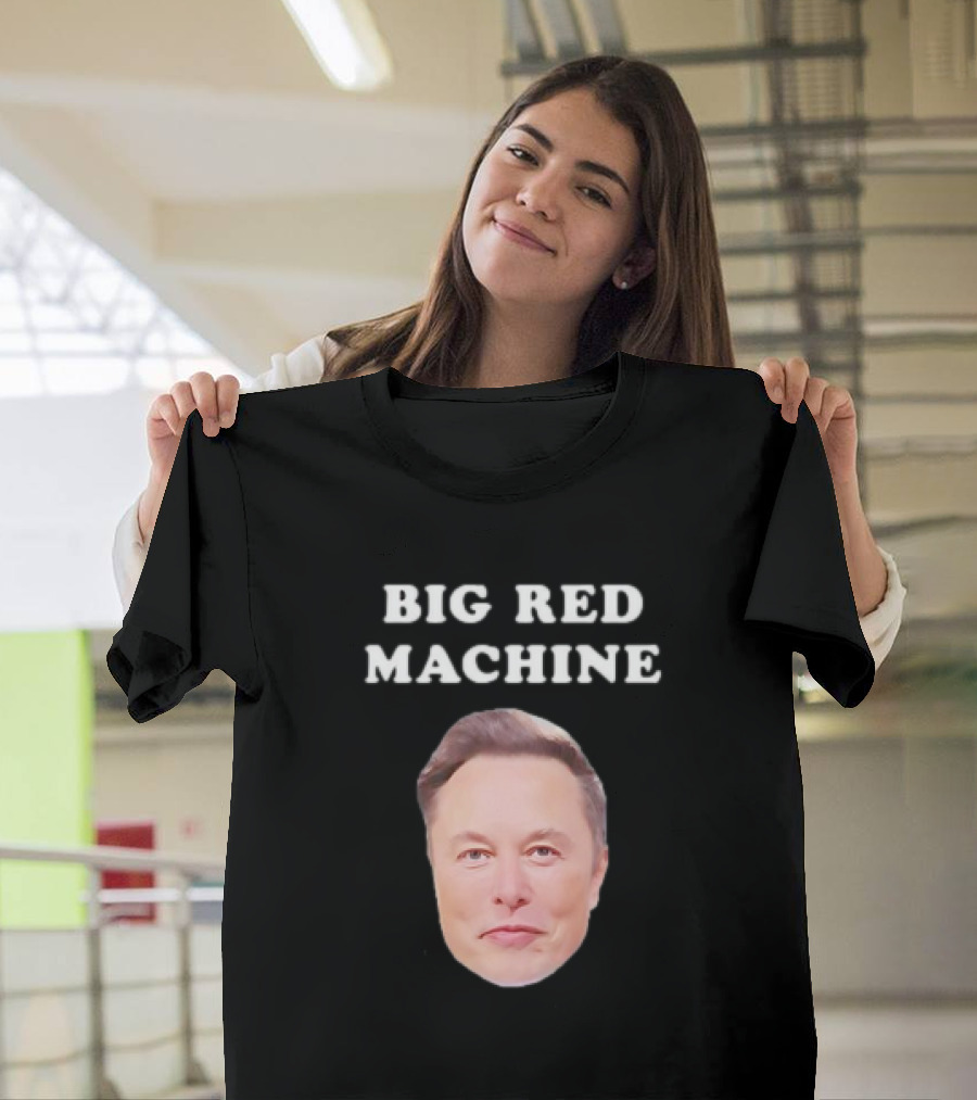 Elon Musk Big Red Machine T-Shirt