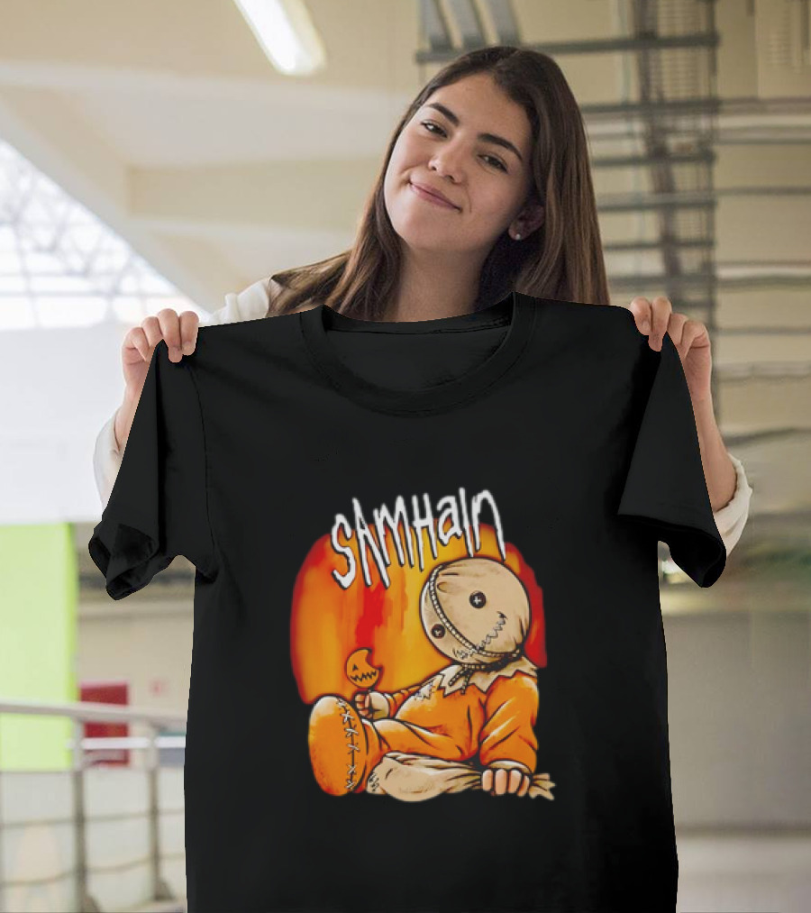 Samhain Trick 'r Treat Sam Korn's Issues Album Mashup T-Shirt