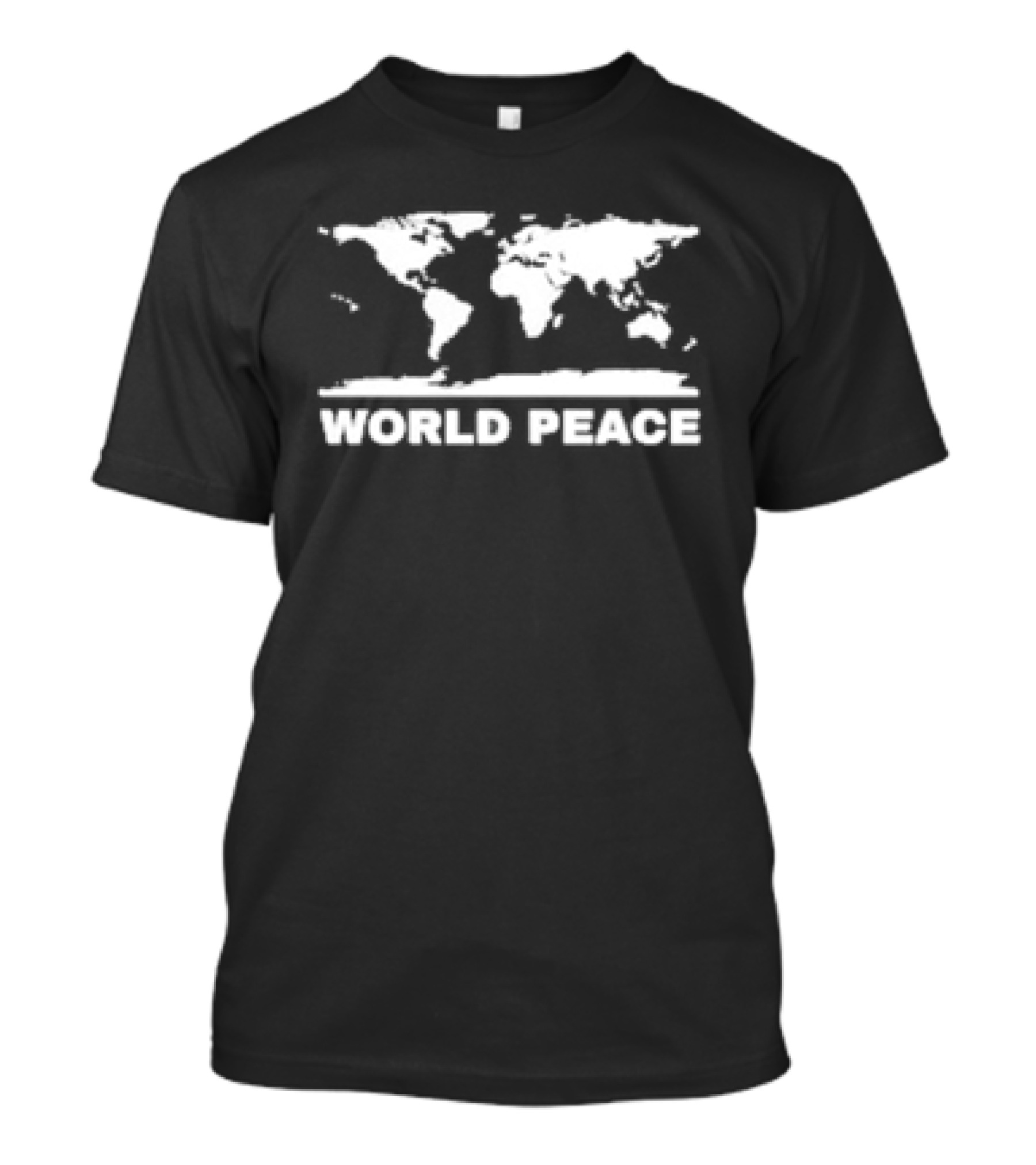 World Peace Global Map T-Shirt