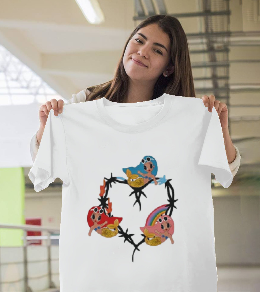 Karol G MSB Forever Mermaids and Barbed Wire T-Shirt