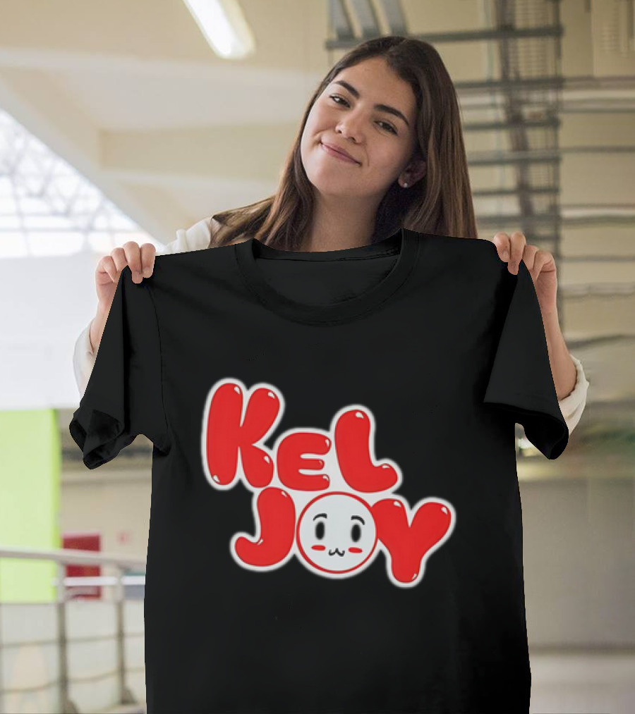 Kel Joy Cute Character Face T-Shirt