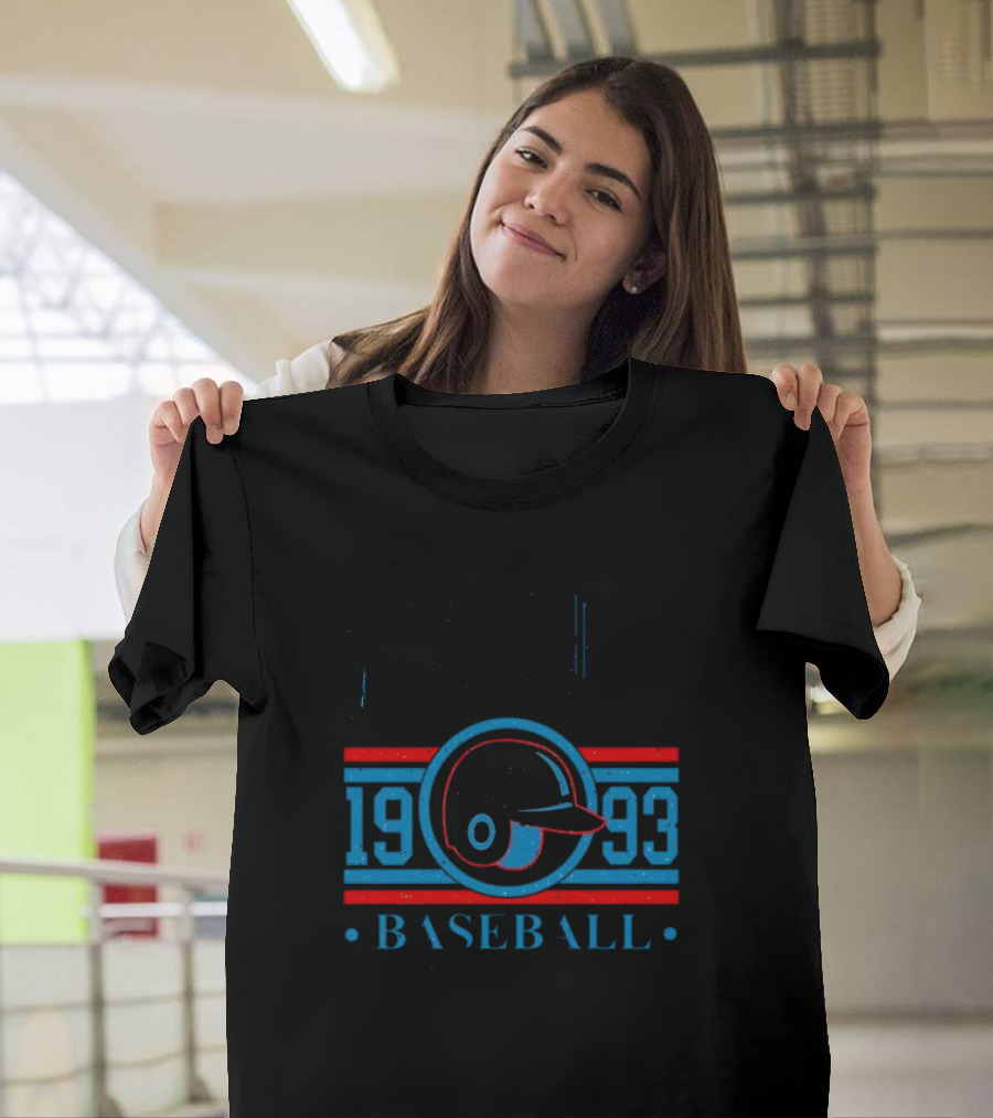 Miami Marlins 1993 Baseball Retro Helmet T-Shirt