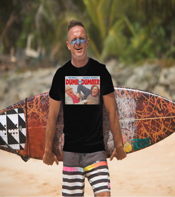 Tim Walz Kamala Harris Dumb And Dumber Cover T-Shirt