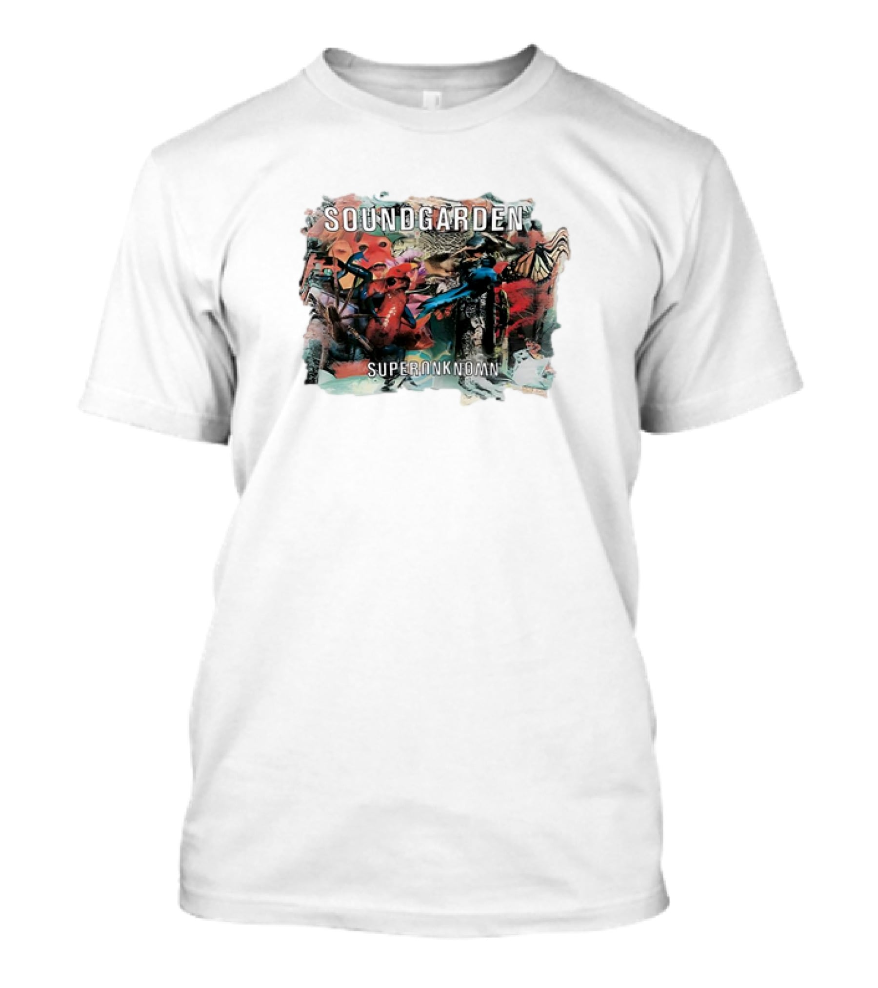 Soundgarden Superunknown Album Cover Art Abstract Collage T-Shirt
