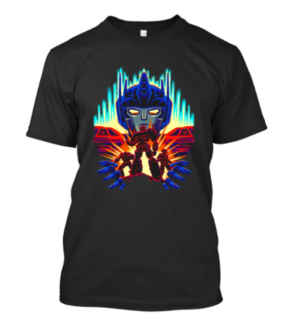 Transformers One Together As One Optimus Prime Neon T-Shirt