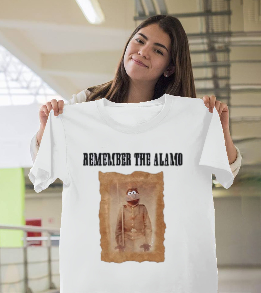 Remember The Alamo Funny Puppet T-Shirt
