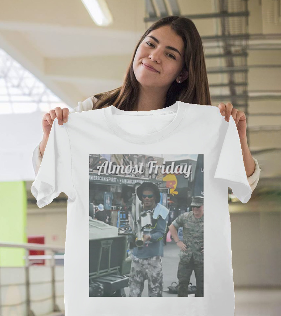 Almost Friday Rocket Launcher Fun Lamar Jackson T-Shirt