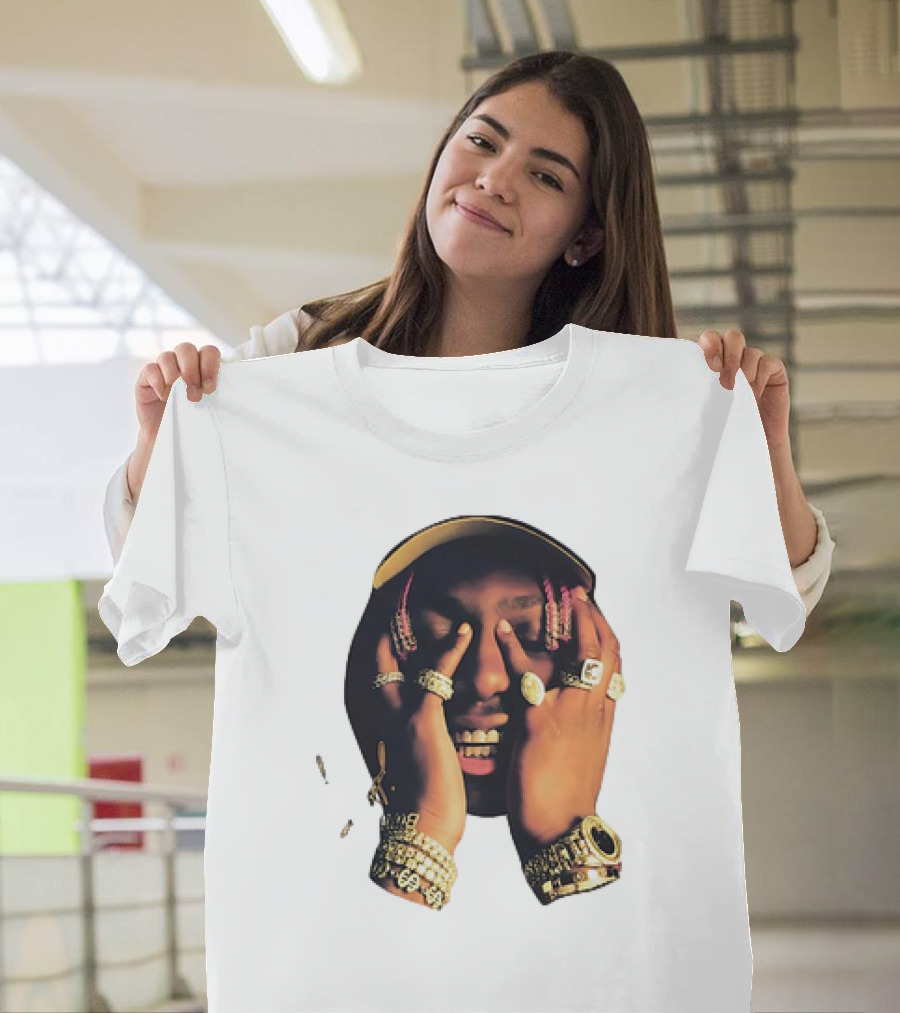 Lil Yachty Rap Hip Hop Jewelry Face Expression T-Shirt