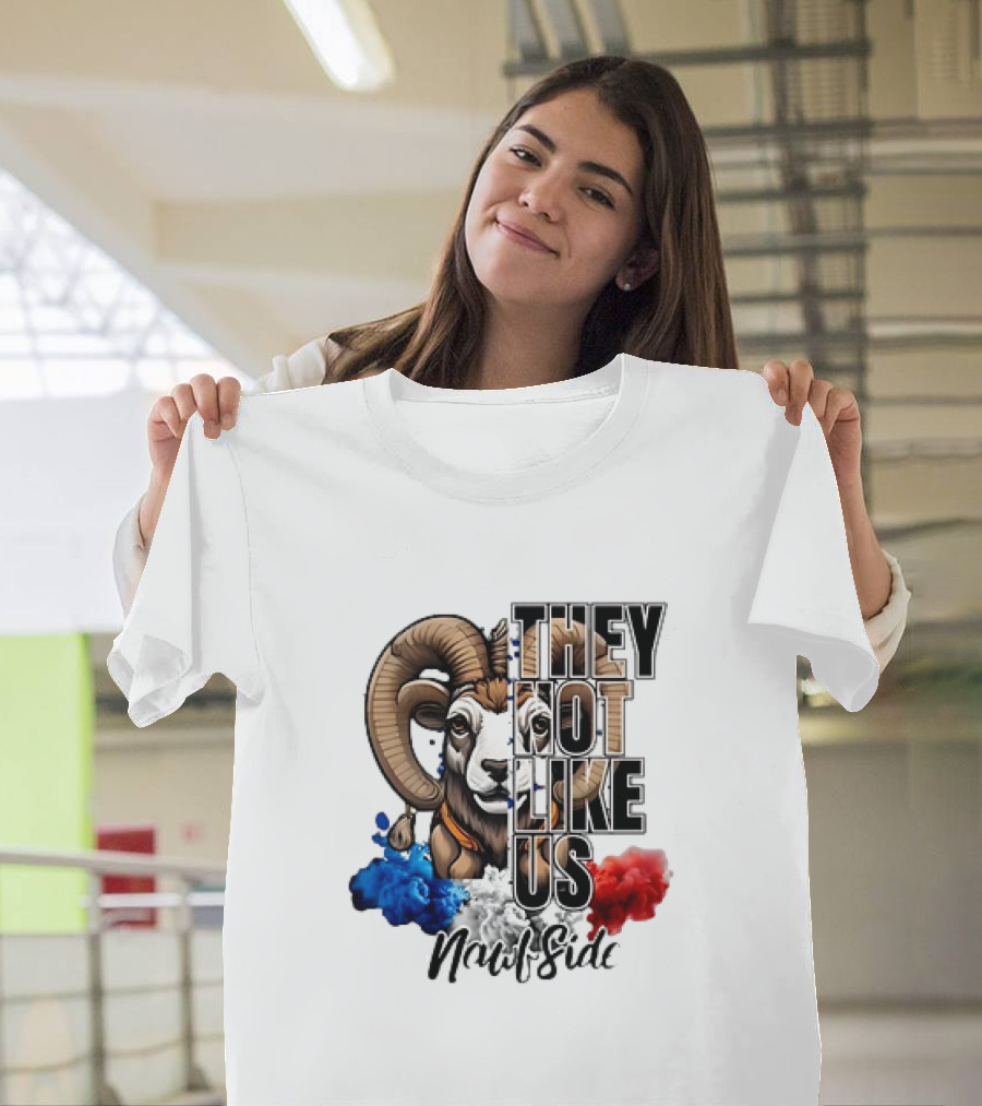 GW Carver High School RAMS They Not Like Us Nawfside T-Shirt