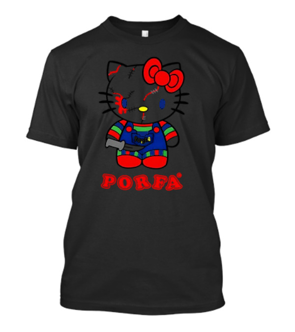 Porfa Chucky Halloween Horror Hello T-Shirt