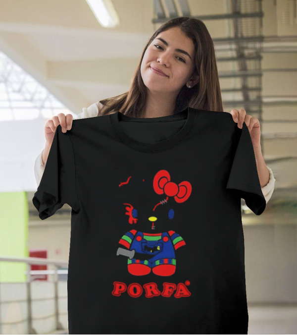 Porfa Chucky Halloween Horror Hello T-Shirt