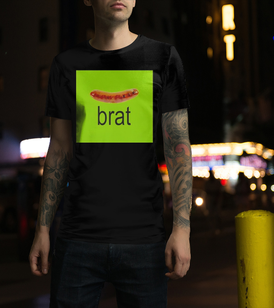 Brat Wurst Meme Snazzyseagull Sausage Wordplay T-Shirt