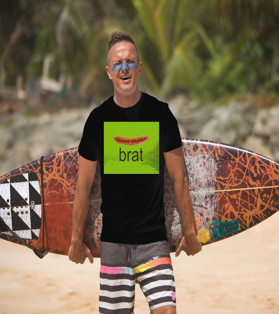 Brat Wurst Meme Snazzyseagull Sausage Wordplay T-Shirt