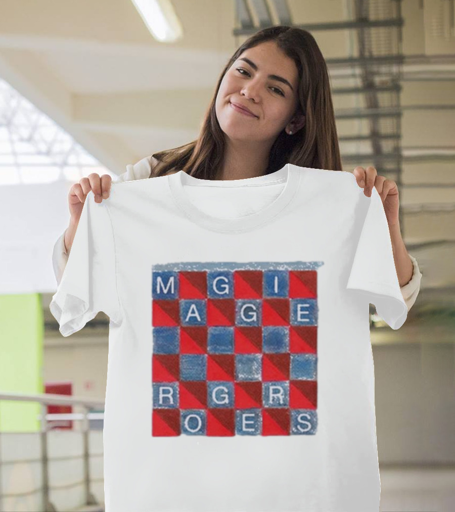 Maggie Rogers Checkmate Tile T-Shirt