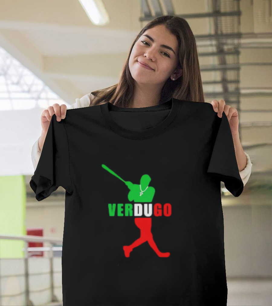 Verdugo Mexico Baseball Red Green T-Shirt