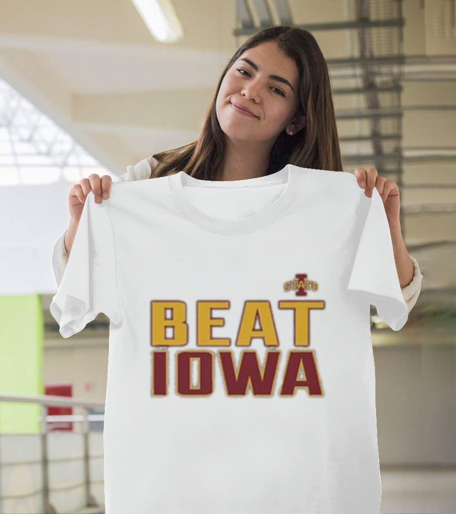 Beat Iowa State Cyclones Rivalry Hawkeyes T-Shirt
