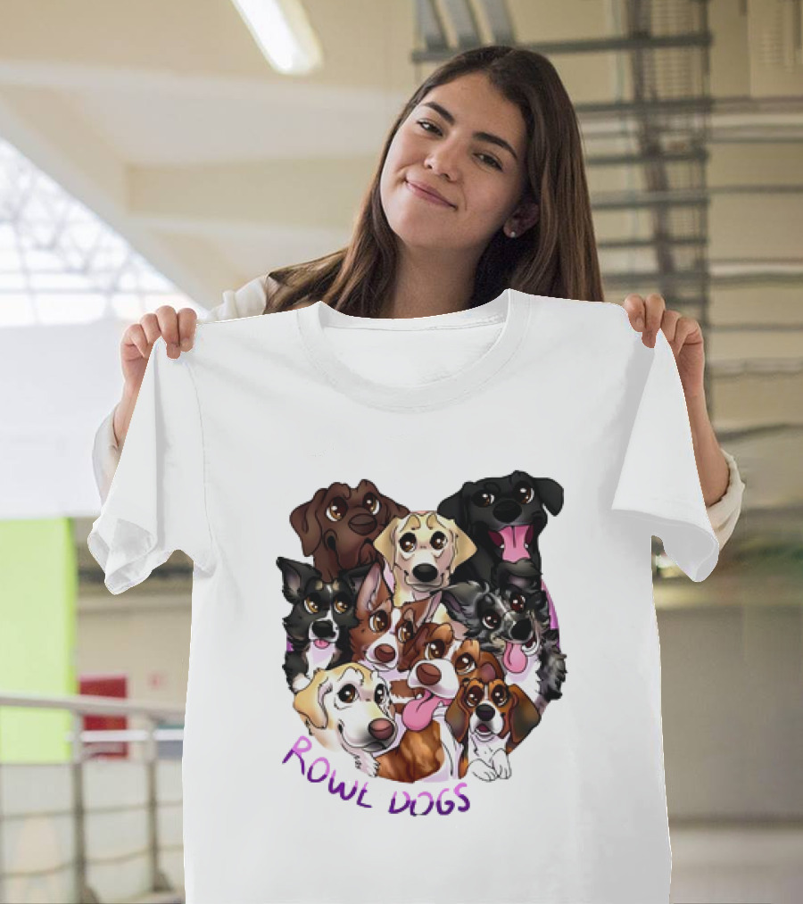 Rowe Dogs Playful Pooches Classic T-Shirt