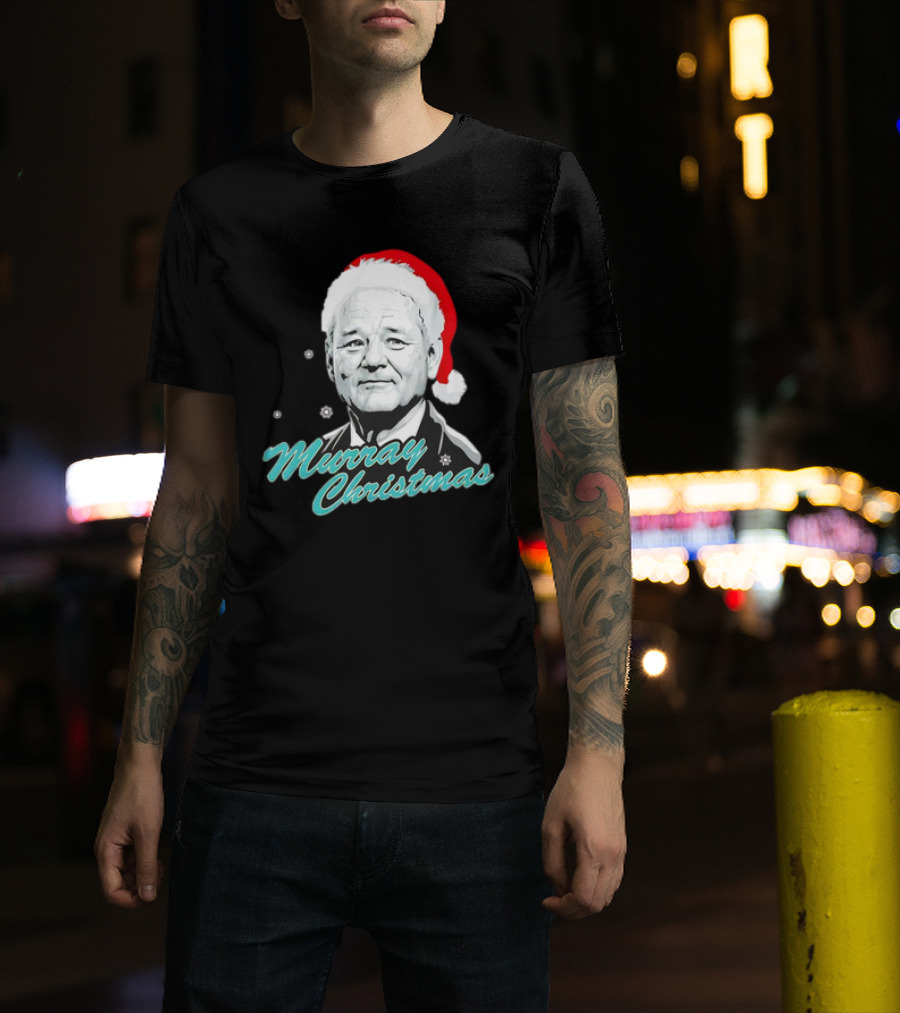 Murray Christmas Santa Hat Festive Holiday T-Shirt
