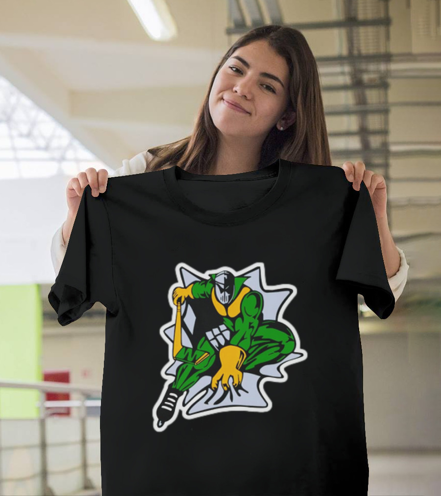 Spider Knight Hockey Sublimated Toddler Jersey Green And Yellow T-Shirt
