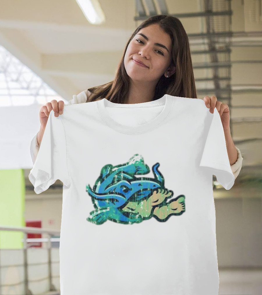 Noodlers Distressed Swimming Meme T-Shirt