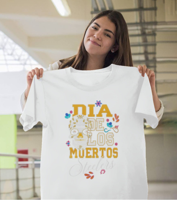 Pittsburgh Steelers Dia De Los Muertos Skull Flowers T-Shirt