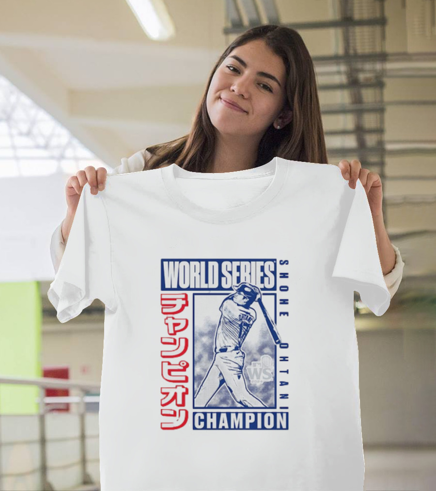 World Series Shohei Ohtani Champion T-Shirt