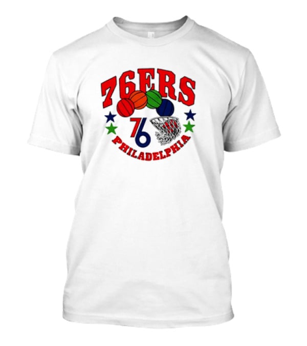 Philadelphia 76ERS 76 Basketball Stars City Edition T-Shirt