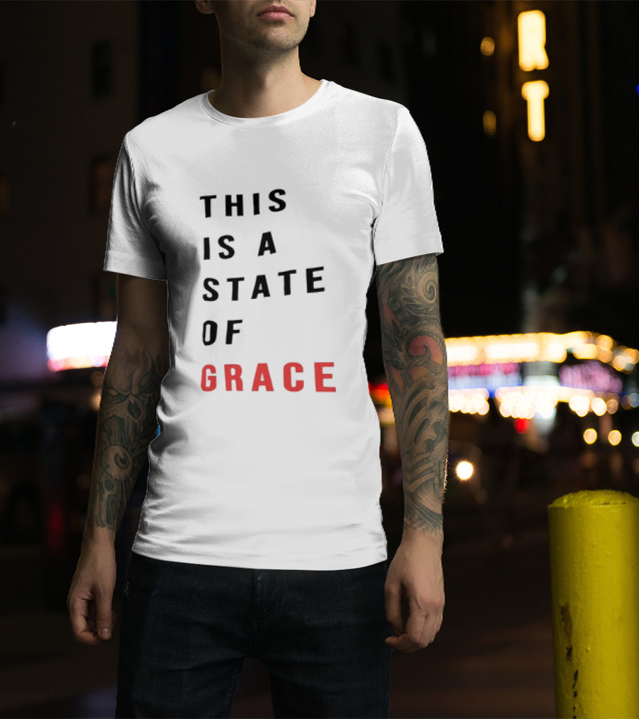 This Is A State Of Grace Taylor Swift Inspired Typography T-Shirt