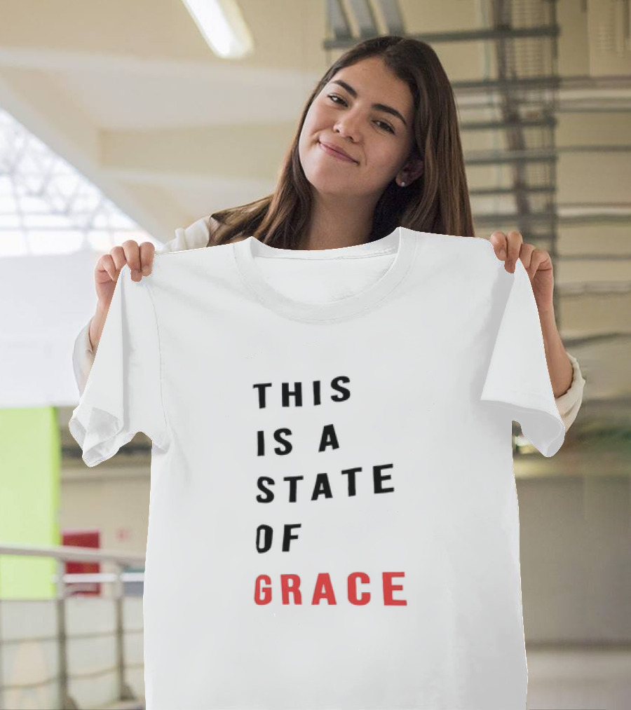 This Is A State Of Grace Taylor Swift Inspired Typography T-Shirt