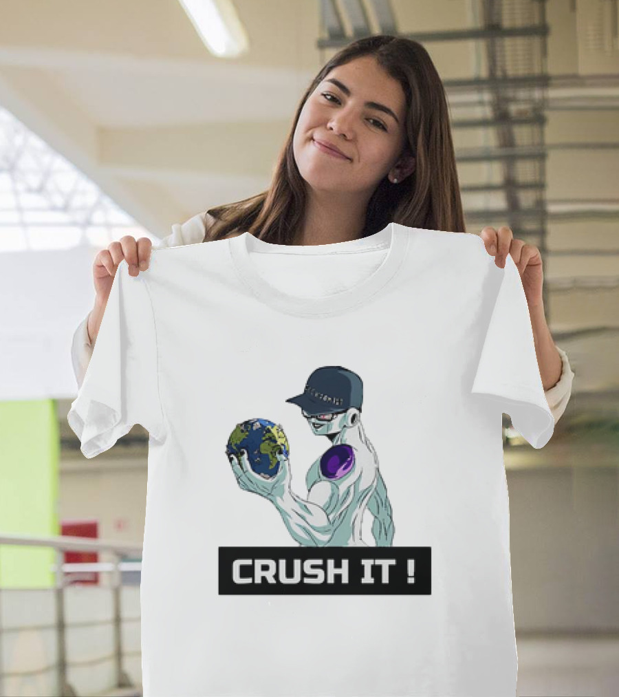 Geekdom101 Frieza Crush It World T-Shirt