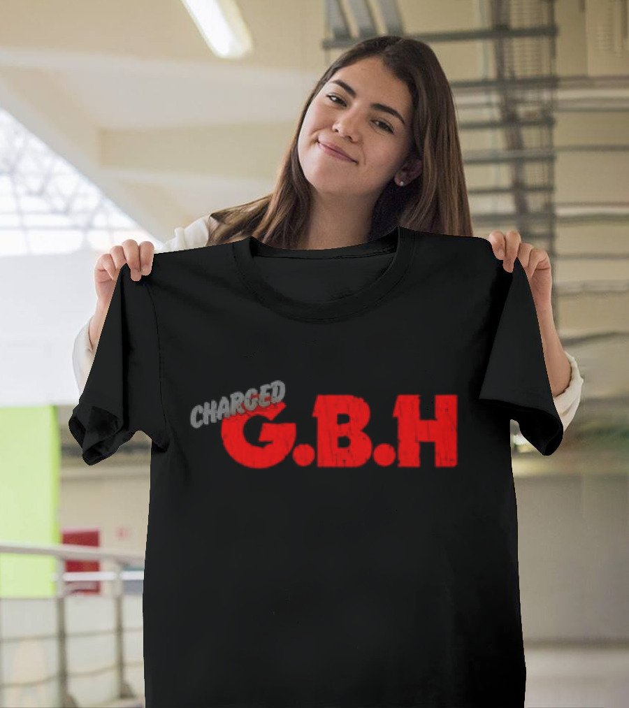 Charged GBH 1978 Classic Punk Band Retro T-Shirt