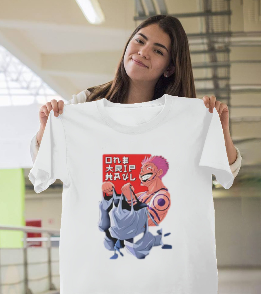 One Trip Haul Sukuna Gym Anime Character Carrying Bags T-Shirt
