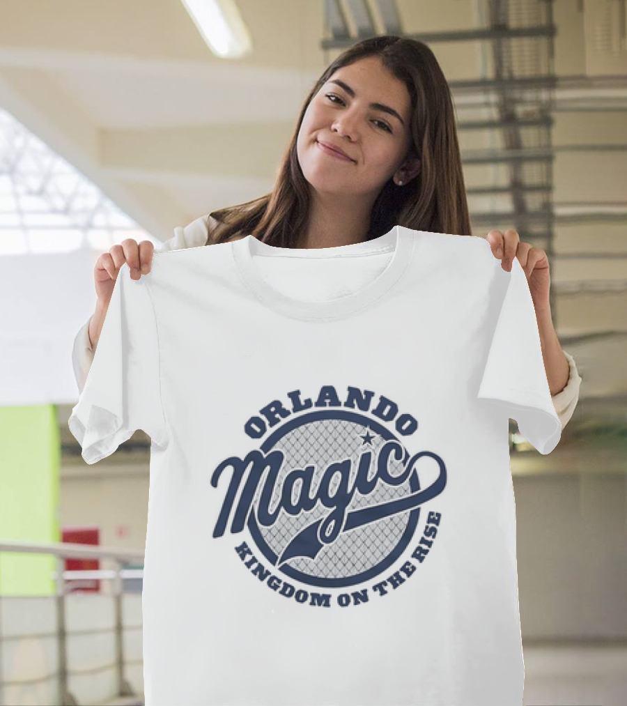 Orlando Magic Kingdom On The Rise Basketball T-Shirt