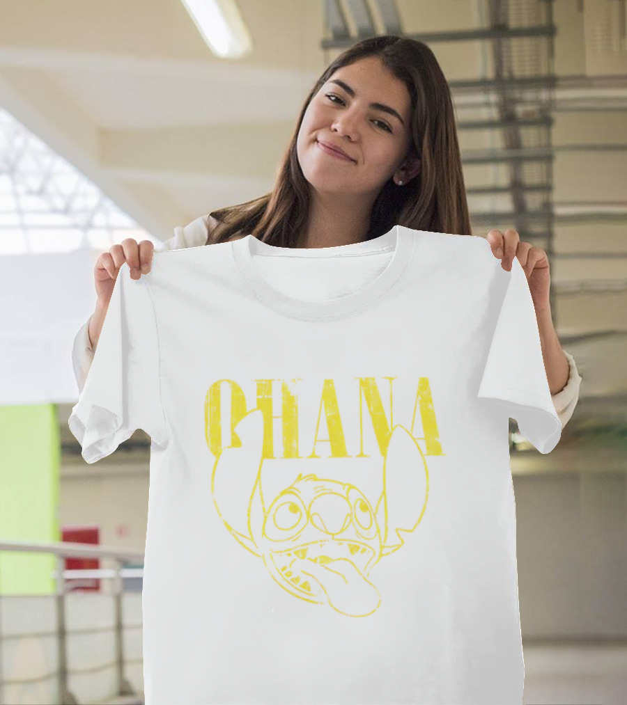 Ohana Stitch Nirvana Collaboration T-Shirt