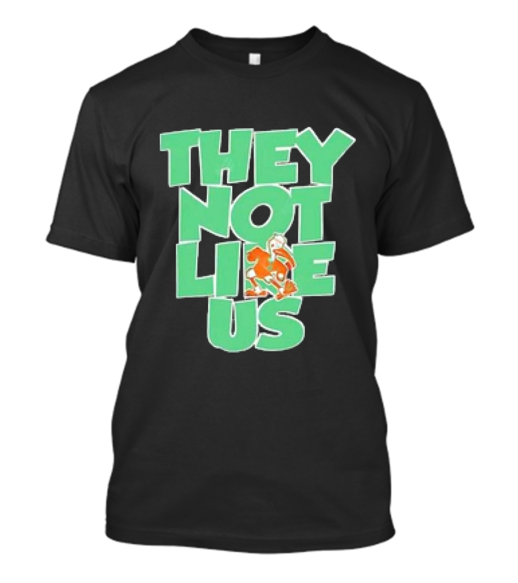 Original Miami Hurricanes They Not Like Us Iconic Team Spirit T-Shirt