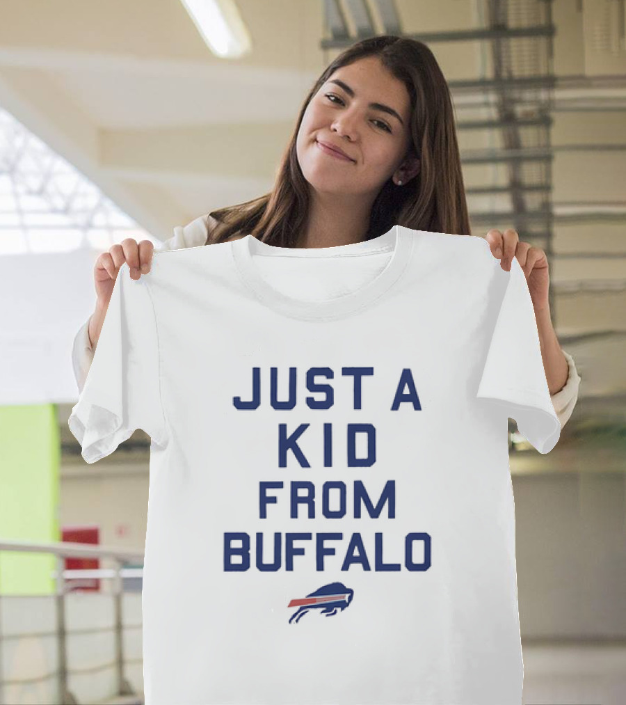 Buffalo Bills Just a Kid from Buffalo NFL Football T-Shirt