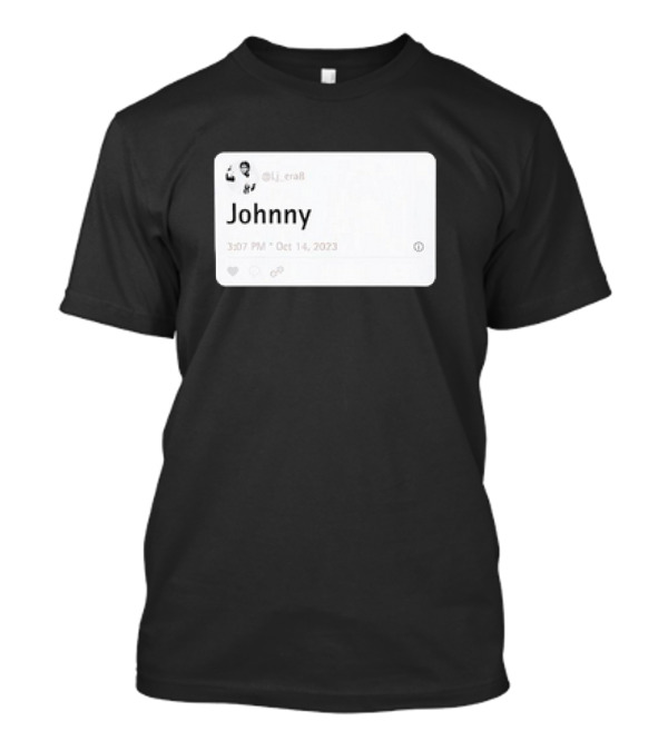 Lamar Jackson Johnny Tweet NFL Football Baltimore Ravens Fan Lj_era8 T-Shirt