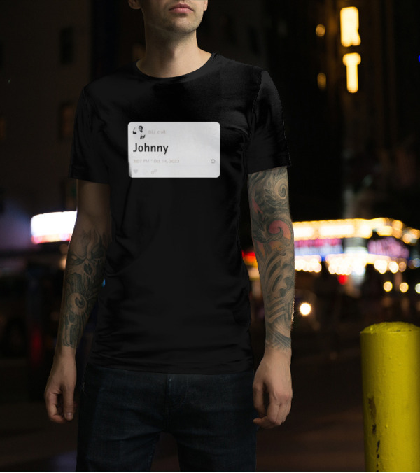 Lamar Jackson Johnny Tweet NFL Football Baltimore Ravens Fan Lj_era8 T-Shirt
